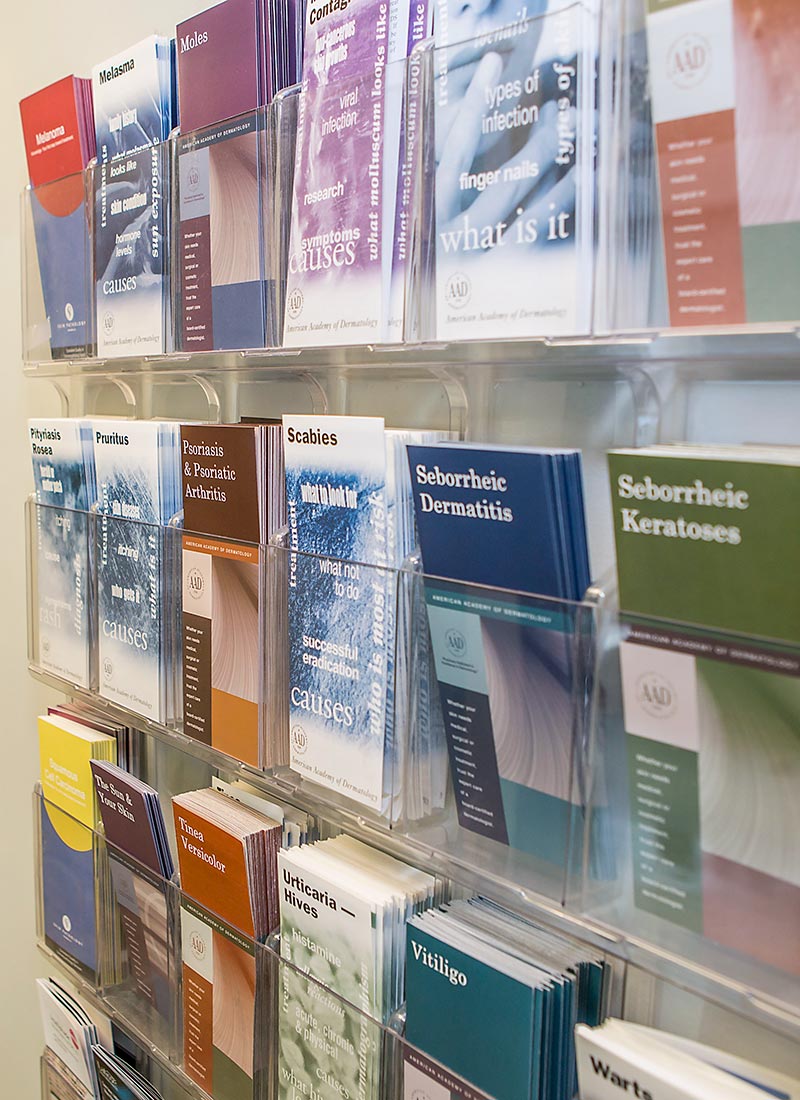 Patient Resources: Downloads and links to more information for various conditions and treatments.